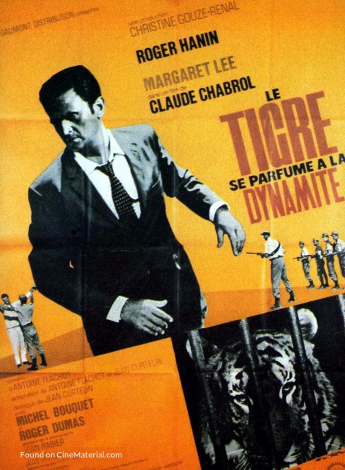 Le Tigre se parfume &agrave; la dynamite - French Movie Poster