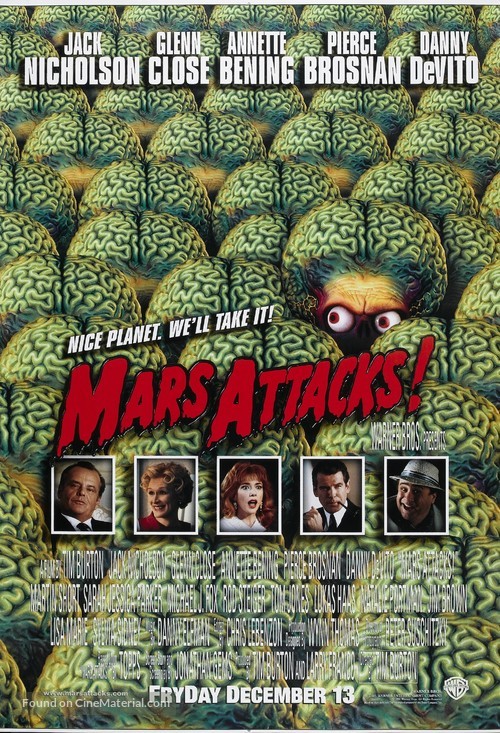Mars Attacks! - Movie Poster