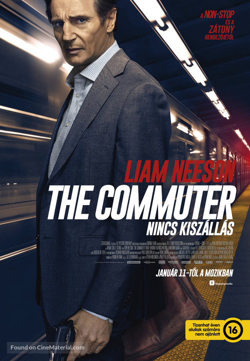 The Commuter - Hungarian Movie Poster