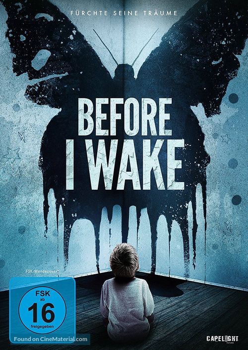 Before I Wake - German DVD movie cover