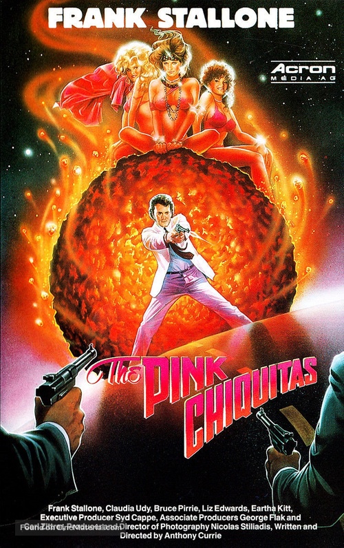 The Pink Chiquitas - German VHS movie cover