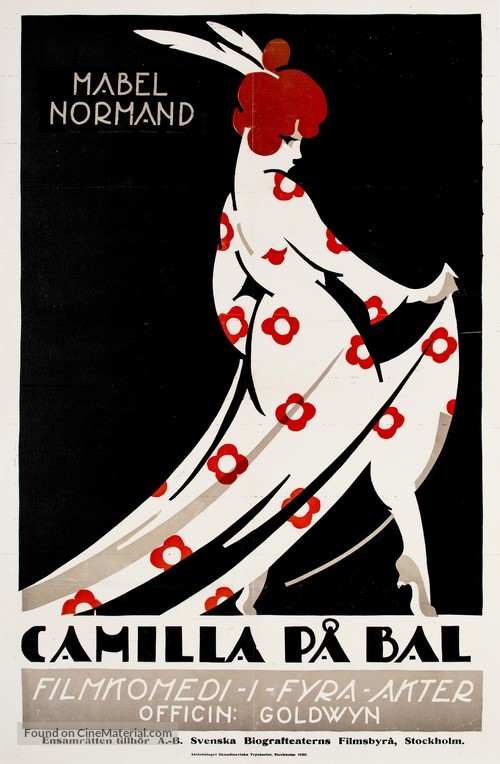 The Slim Princess - Swedish Movie Poster