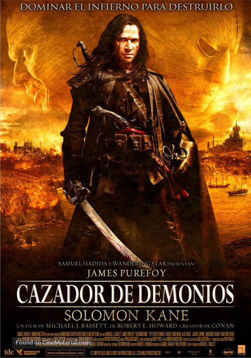 Solomon Kane - Argentinian Movie Poster