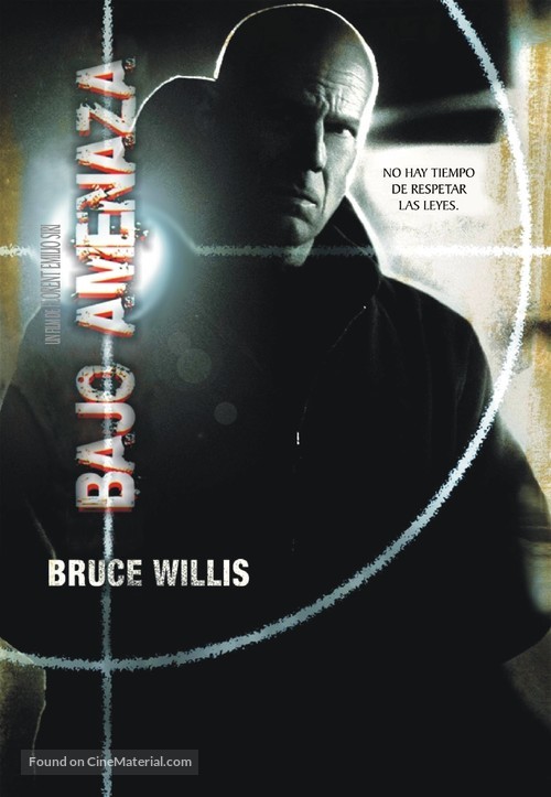 Hostage - Argentinian DVD movie cover