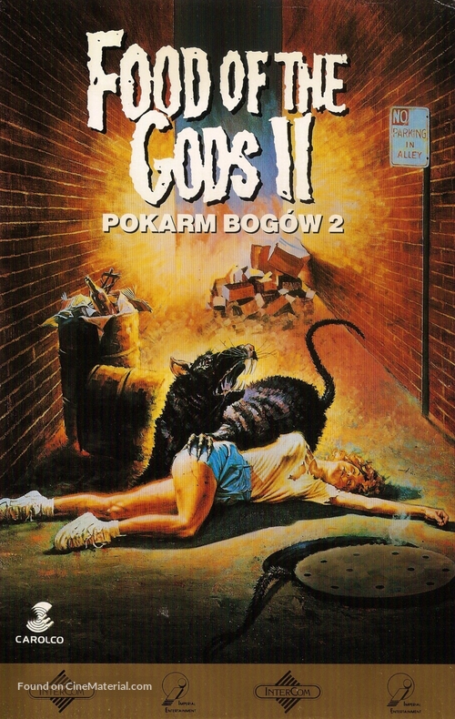 Food of the Gods II - Polish VHS movie cover