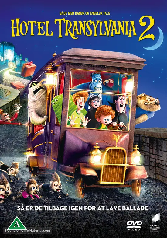 Hotel Transylvania 2 - Danish Movie Cover