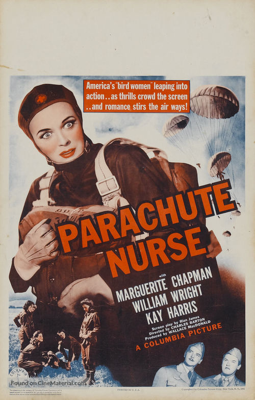 Parachute Nurse - Movie Poster