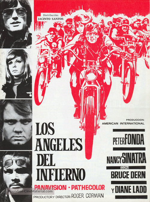 The Wild Angels - Spanish Movie Poster