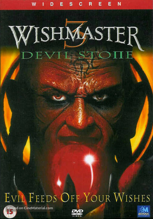 Wishmaster 3: Beyond the Gates of Hell - British DVD movie cover