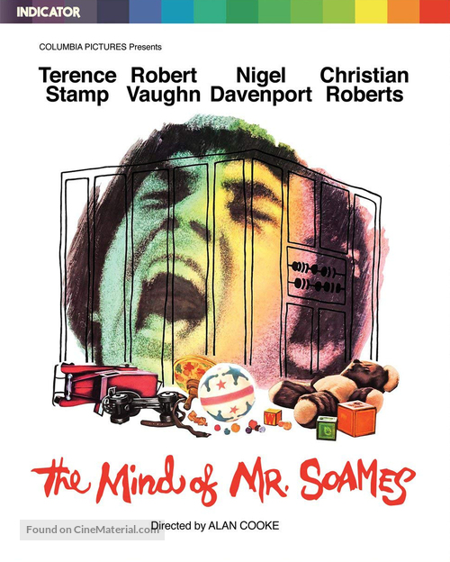 The Mind of Mr. Soames - British Blu-Ray movie cover