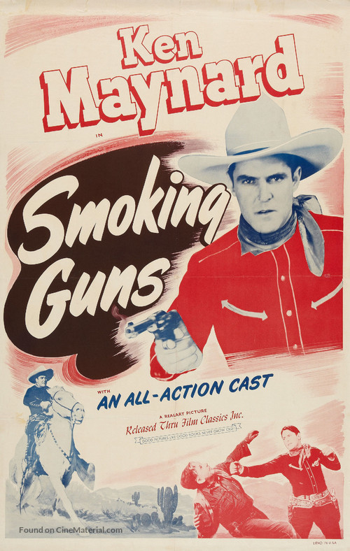 Smoking Guns - Re-release movie poster