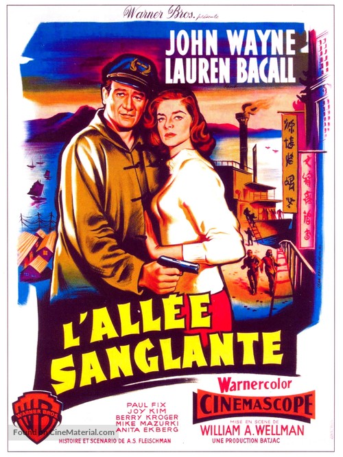 Blood Alley - French Movie Poster