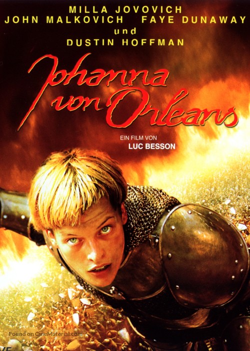 Joan of Arc - German DVD movie cover