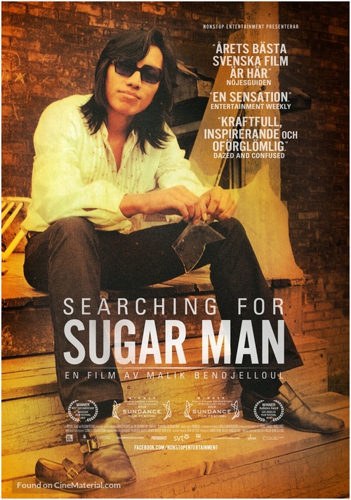 Searching for Sugar Man - Swedish Movie Poster