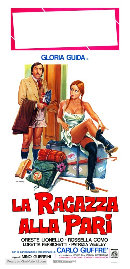 Ragazza alla pari - Italian Movie Poster