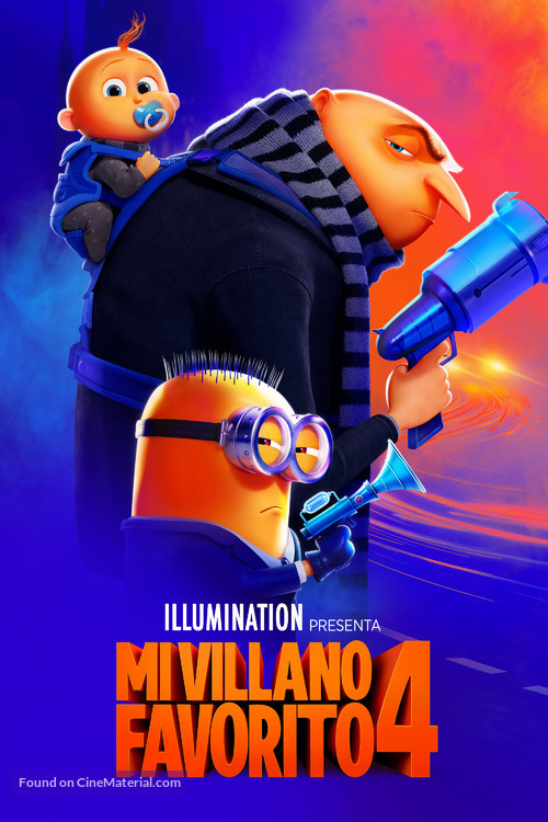 Despicable Me 4 - Argentinian Movie Cover