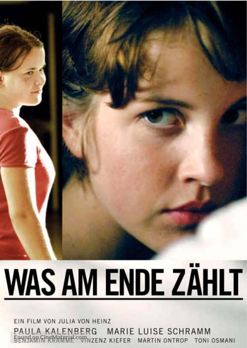 Was am Ende z&auml;hlt - German poster