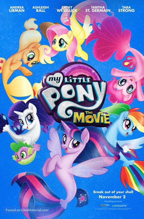 My Little Pony : The Movie - Australian Movie Poster