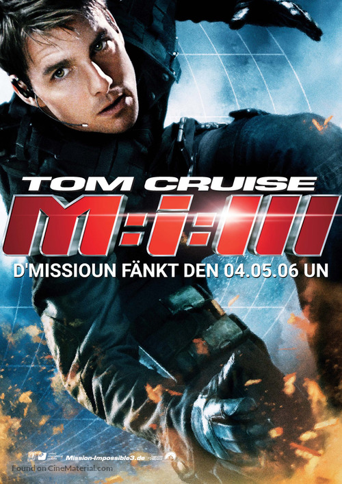 Mission: Impossible III - Luxembourg Movie Poster