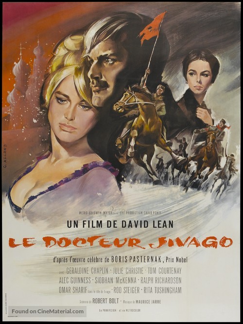 Doctor Zhivago - French Movie Poster