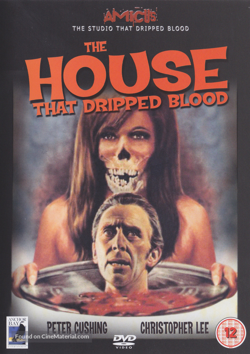 The House That Dripped Blood - British DVD movie cover