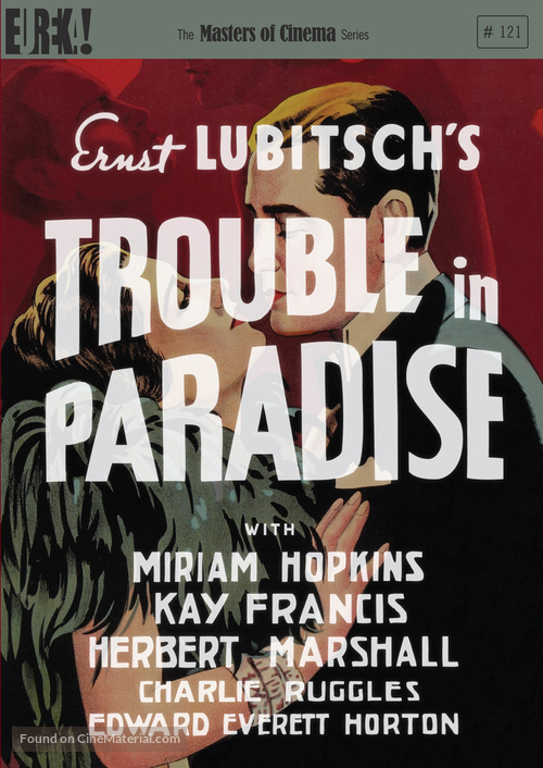 Trouble in Paradise - British DVD movie cover
