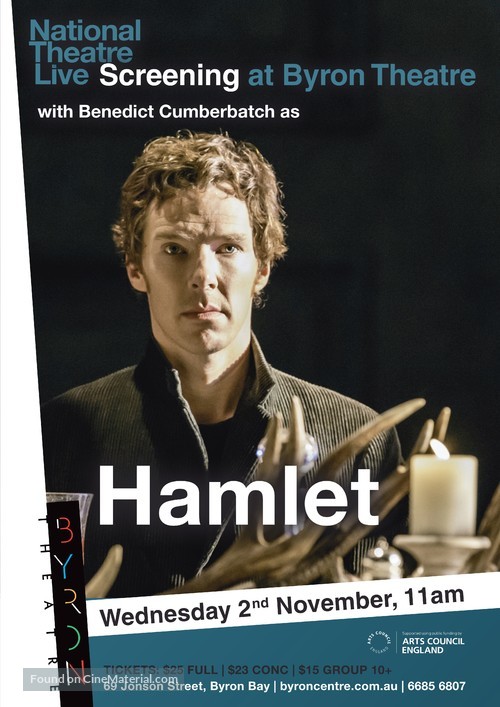 National Theatre Live: Hamlet - Australian Movie Poster