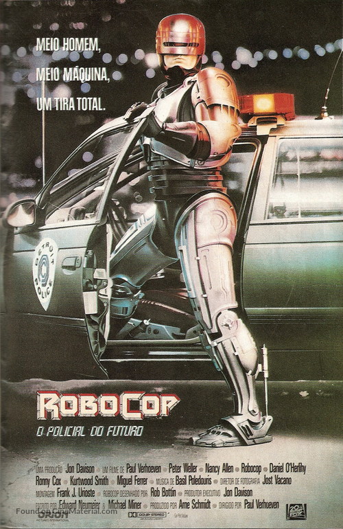 RoboCop - Brazilian Movie Poster