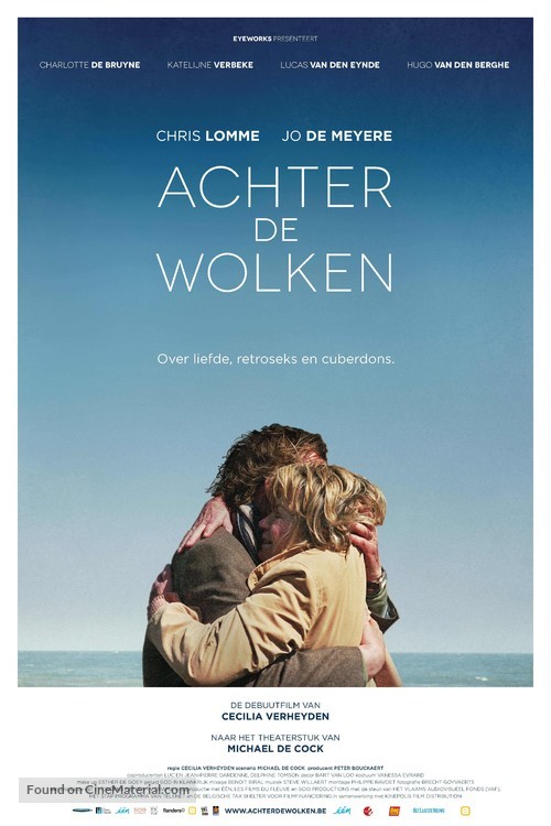 Achter de wolken - Belgian Movie Poster