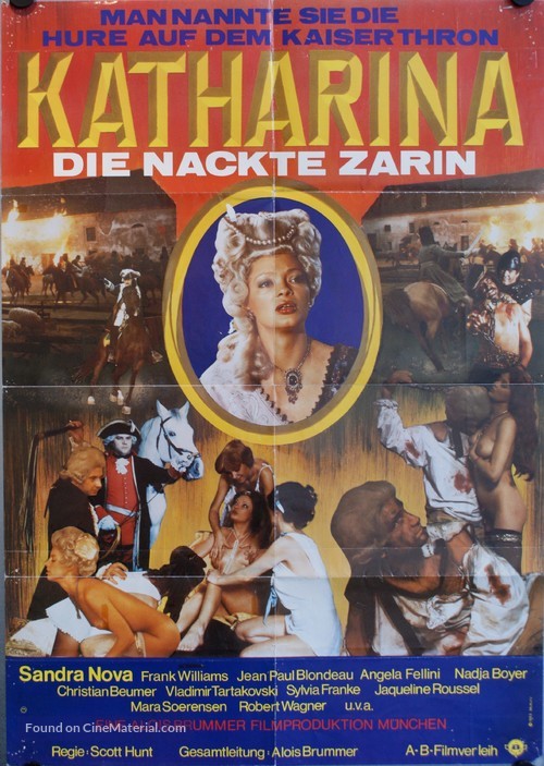 Katharina und ihre wilden Hengste, Teil 1 - Katharina, die nackte Zarin - German Movie Poster