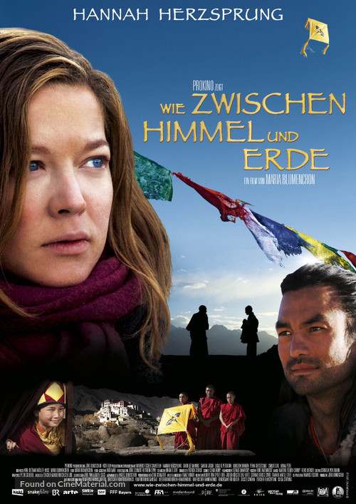 Wie zwischen Himmel und Erde - German Movie Poster