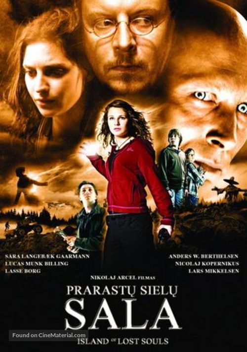 De fortabte sj&aelig;les &oslash; - Lithuanian Movie Poster