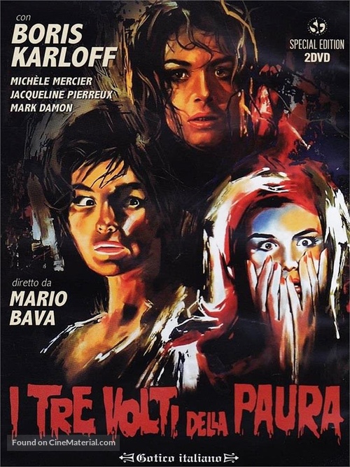 I tre volti della paura - Italian DVD movie cover