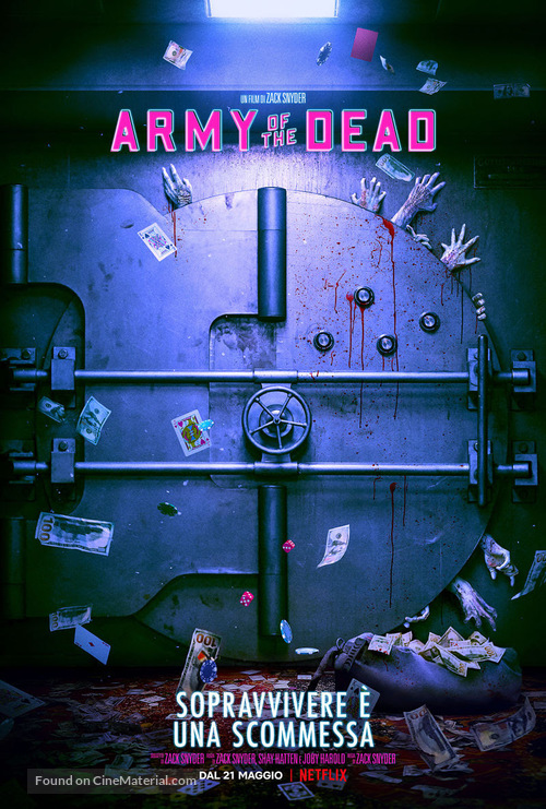 Army of the Dead - Italian Movie Poster