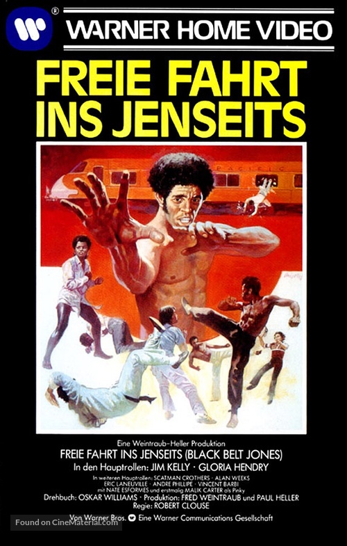 Black Belt Jones - German VHS movie cover