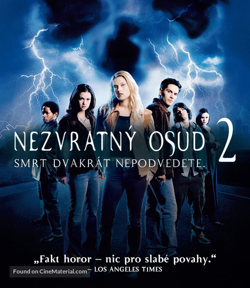 Final Destination 2 - Czech DVD movie cover