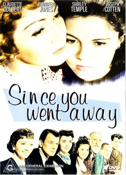 Since You Went Away - Australian DVD movie cover