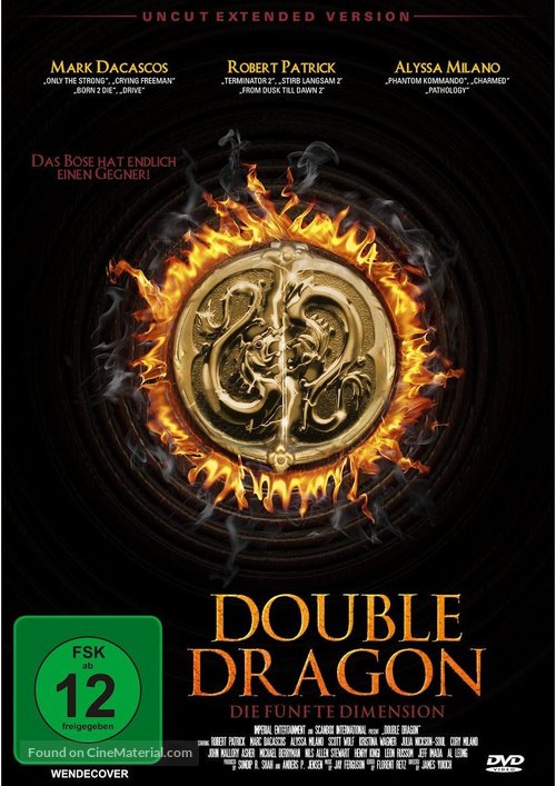 Double Dragon - German DVD movie cover