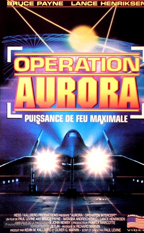 Aurora: Operation Intercept - French VHS movie cover