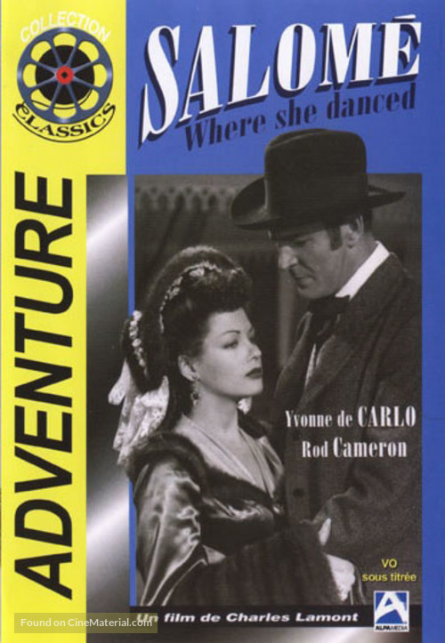 Salome Where She Danced - French Movie Cover