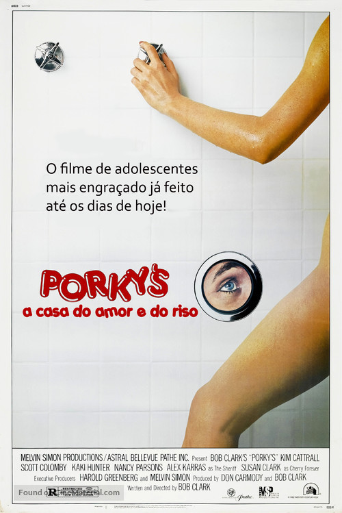 Porky&#039;s - Brazilian poster