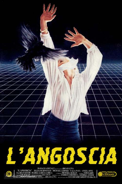 Angustia - French Movie Poster