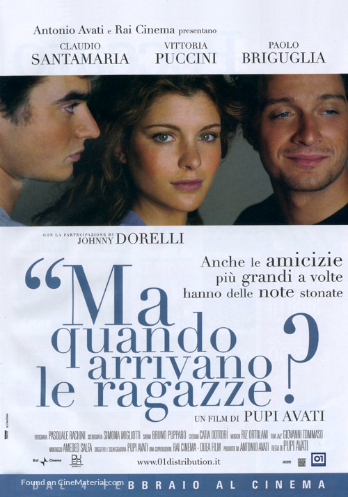 Ma quando arrivano le ragazze? - Italian poster