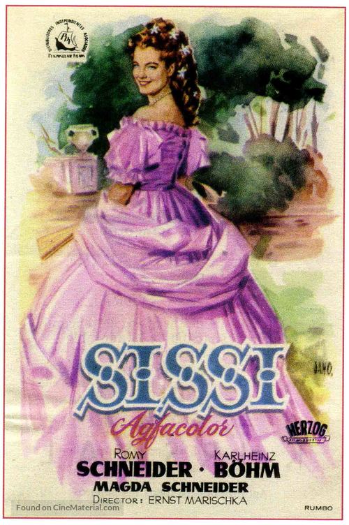 Sissi - Spanish Movie Poster