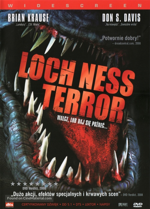 Beyond Loch Ness - Polish DVD movie cover