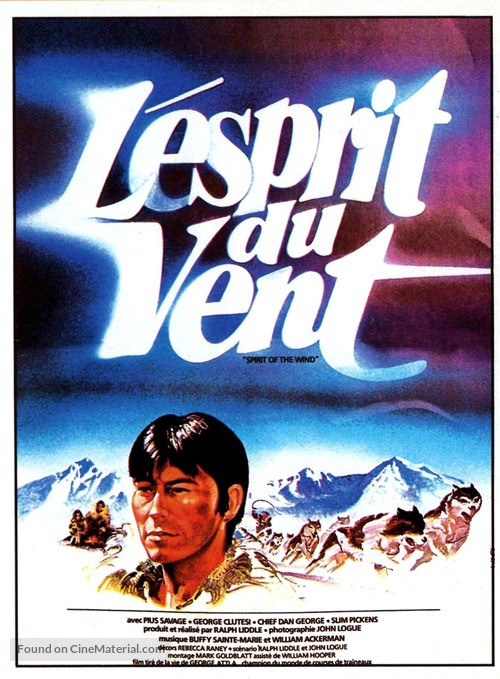 Spirit of the Wind - French Movie Poster