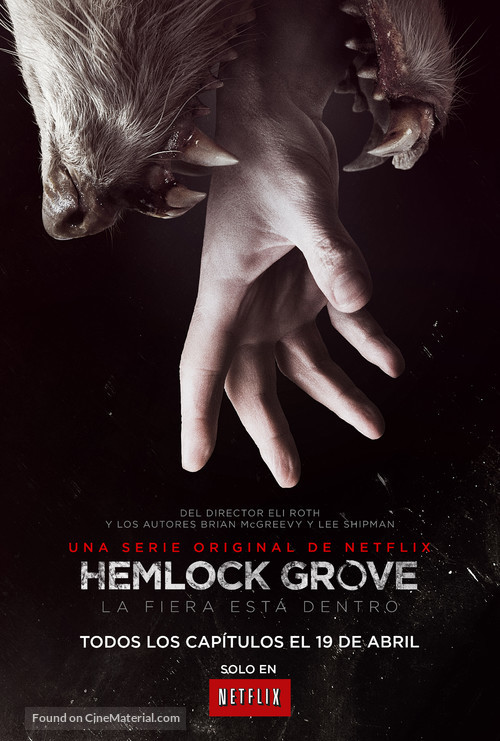 &quot;Hemlock Grove&quot; - Spanish Movie Poster