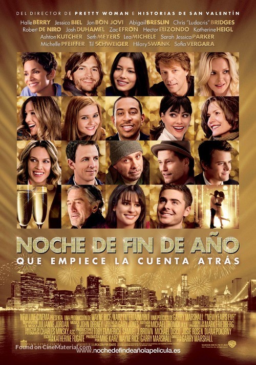 New Year&#039;s Eve - Spanish Movie Poster