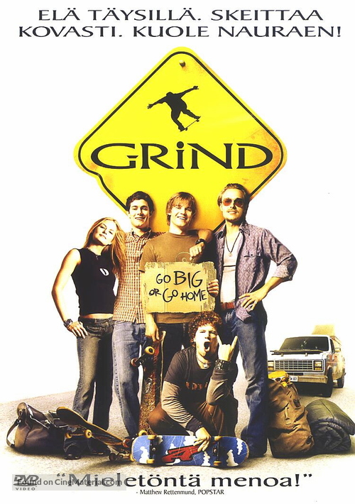 Grind - Finnish DVD movie cover