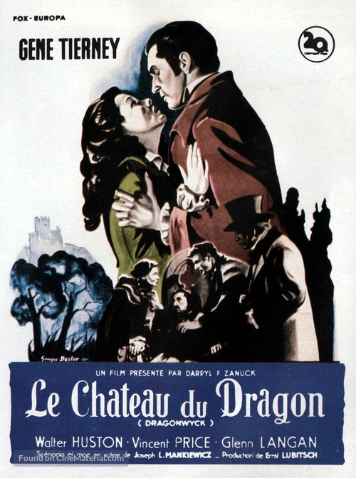 Dragonwyck - French Movie Poster